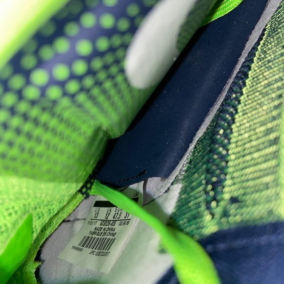 Nike Vapor Untouchable 3 Elite Flyknit Cleats AO3006-400 Seahawks Men\'s NEW main image 7